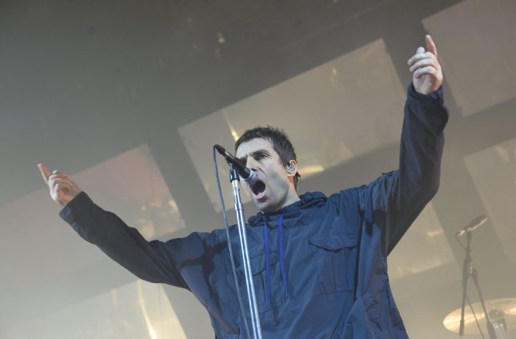 Liam Gallagher returns to the stage at Manchester Ritz with Oasis guitarist Bonehead