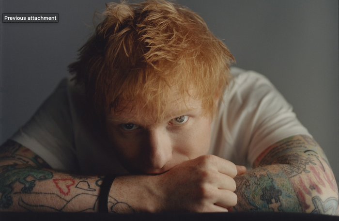 Ed Sheeran announces 2022 ‘+ – = ÷ x Tour’